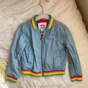 Appaman girls bomber jacket size 3T